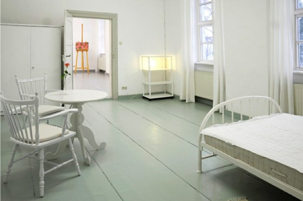 Foto einer Wohnung im Künstlerhaus Meinersen